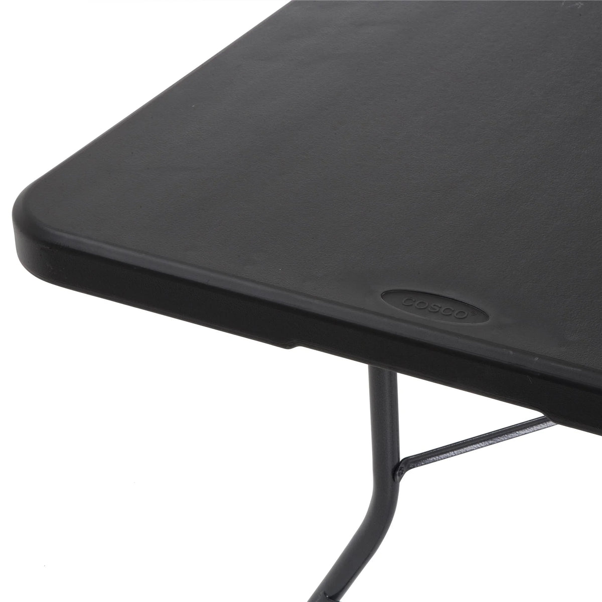 Cosco 8 Foot Centerfold Folding Table, White