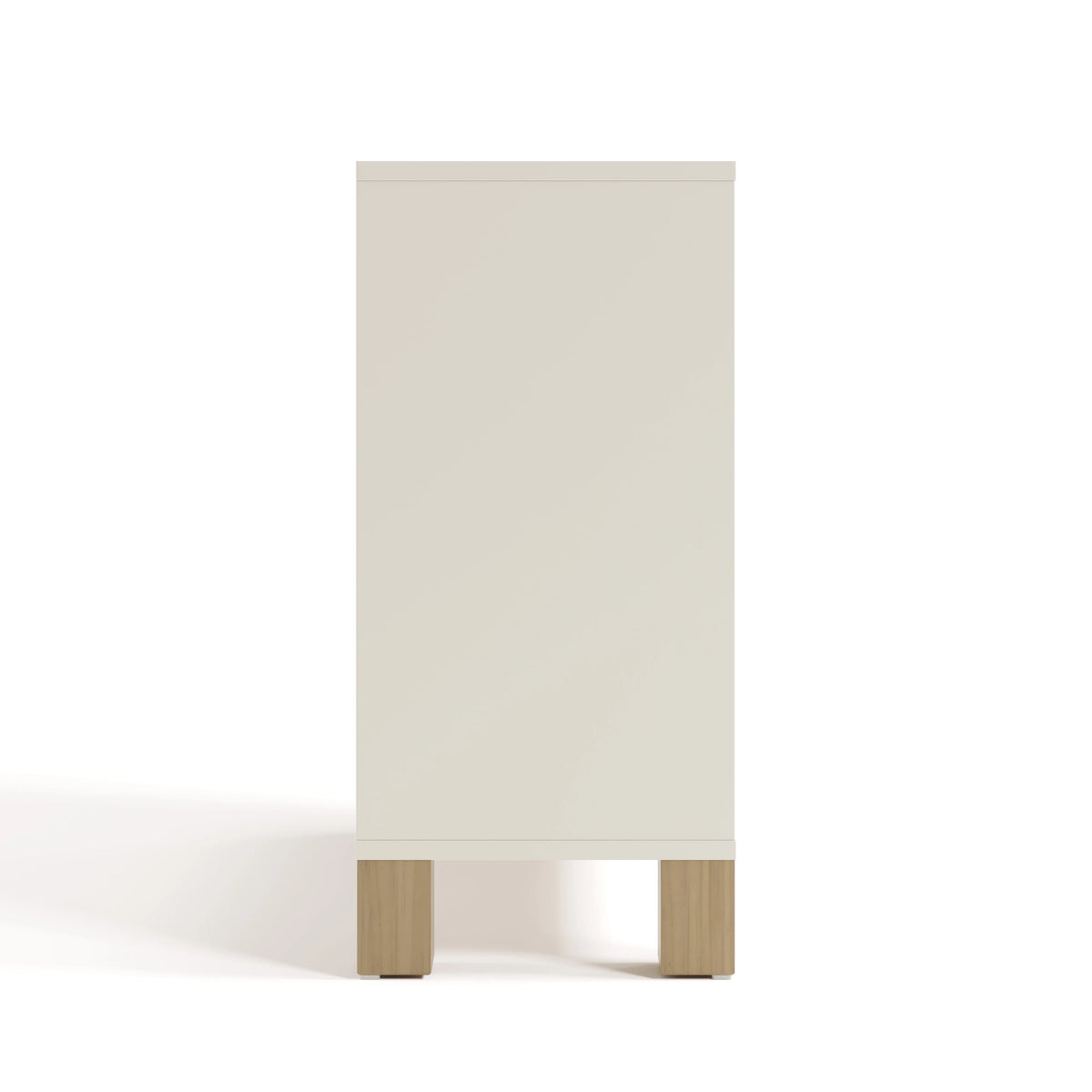 Storkcraft California Cube Organizer Children's Bookcase, Blush with Driftwood