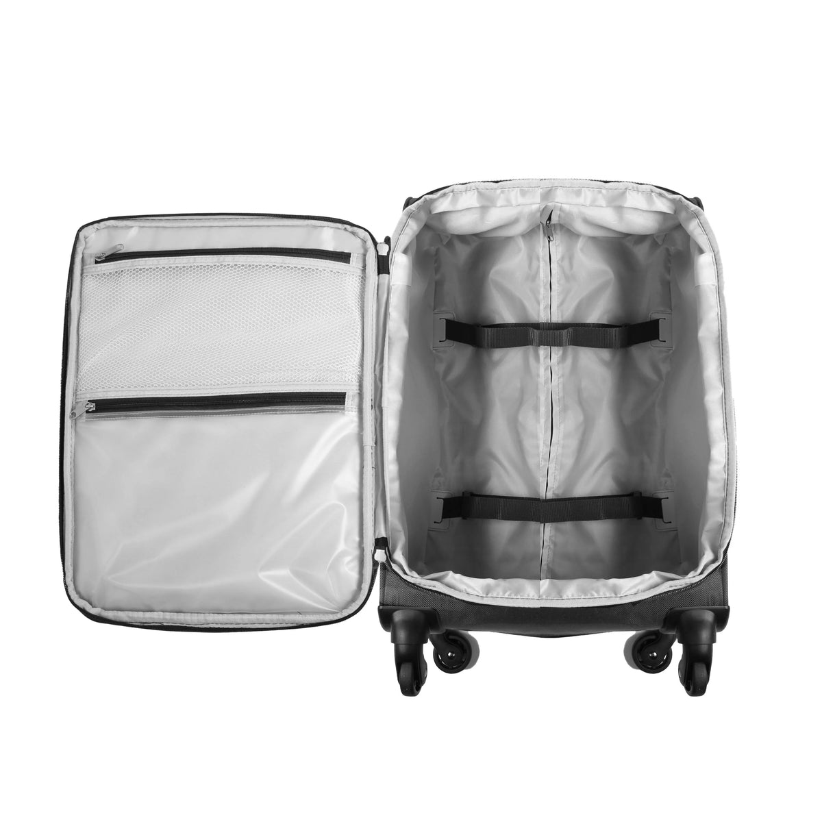 Protege, Arendale Soft Side 32” Jumbo Expandable Checked Luggage, Charcoal