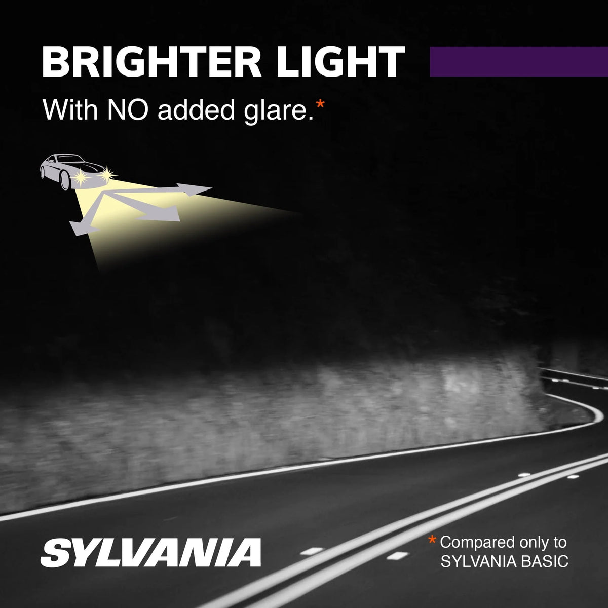 Sylvania H11 XtraVision Halogen Headlight Bulb, Pack of 2