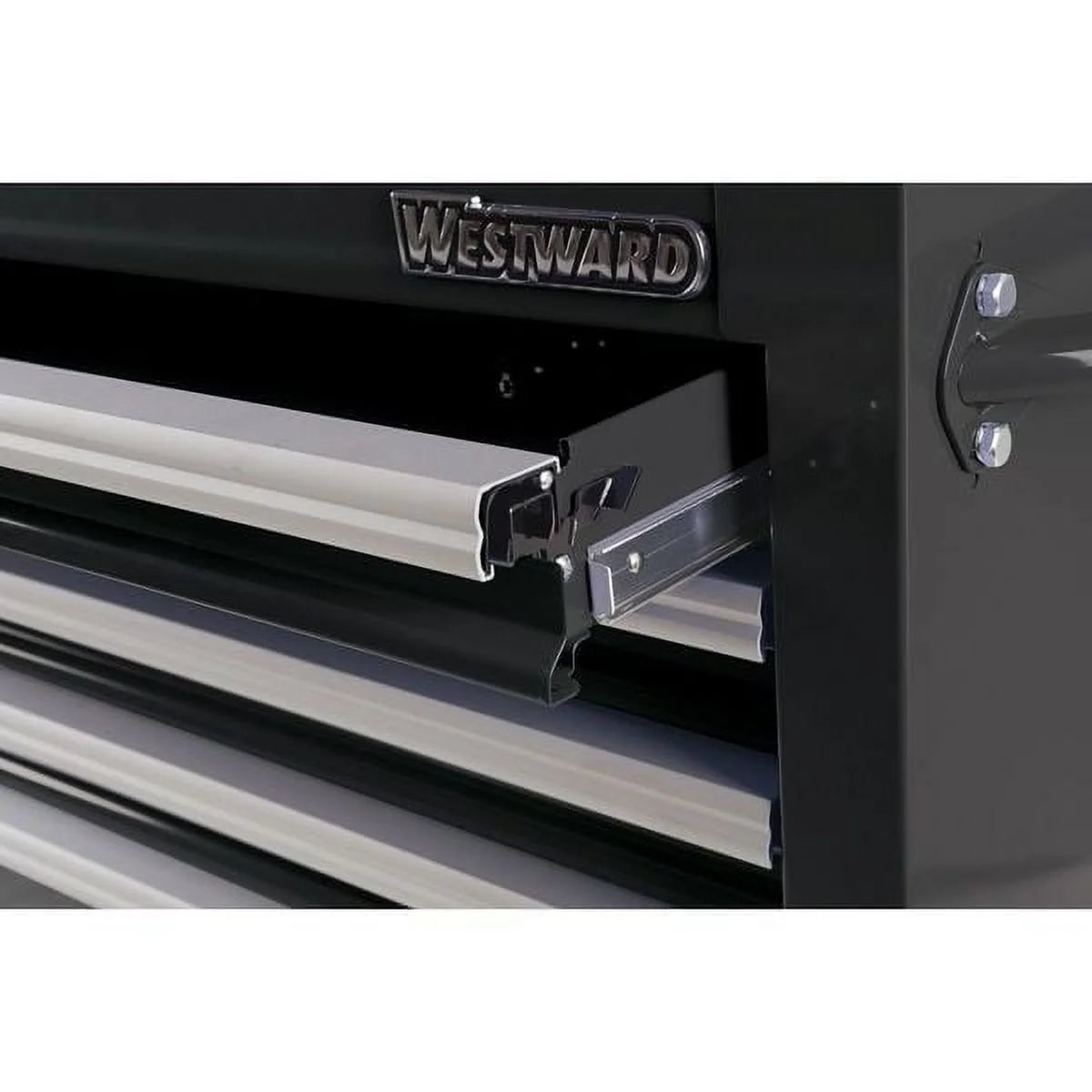 Westward Rolling Tool Cabinet, Black,Heavy Duty 32H892