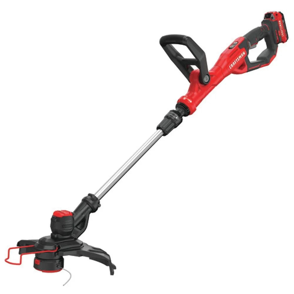 Restored Craftsman CMCST900D1R 20V WEEDWACKER Automatic Feed Lithium-Ion 13 in. Cordless String Trimmer/Edger Kit (2 Ah) (Refurbished)