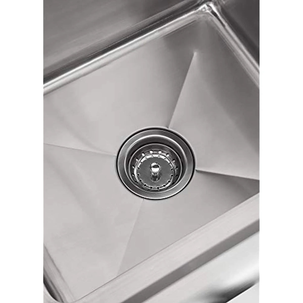 TRINITY Basics Stainless Steel Utility Sink w/ Faucet | NSF Certified