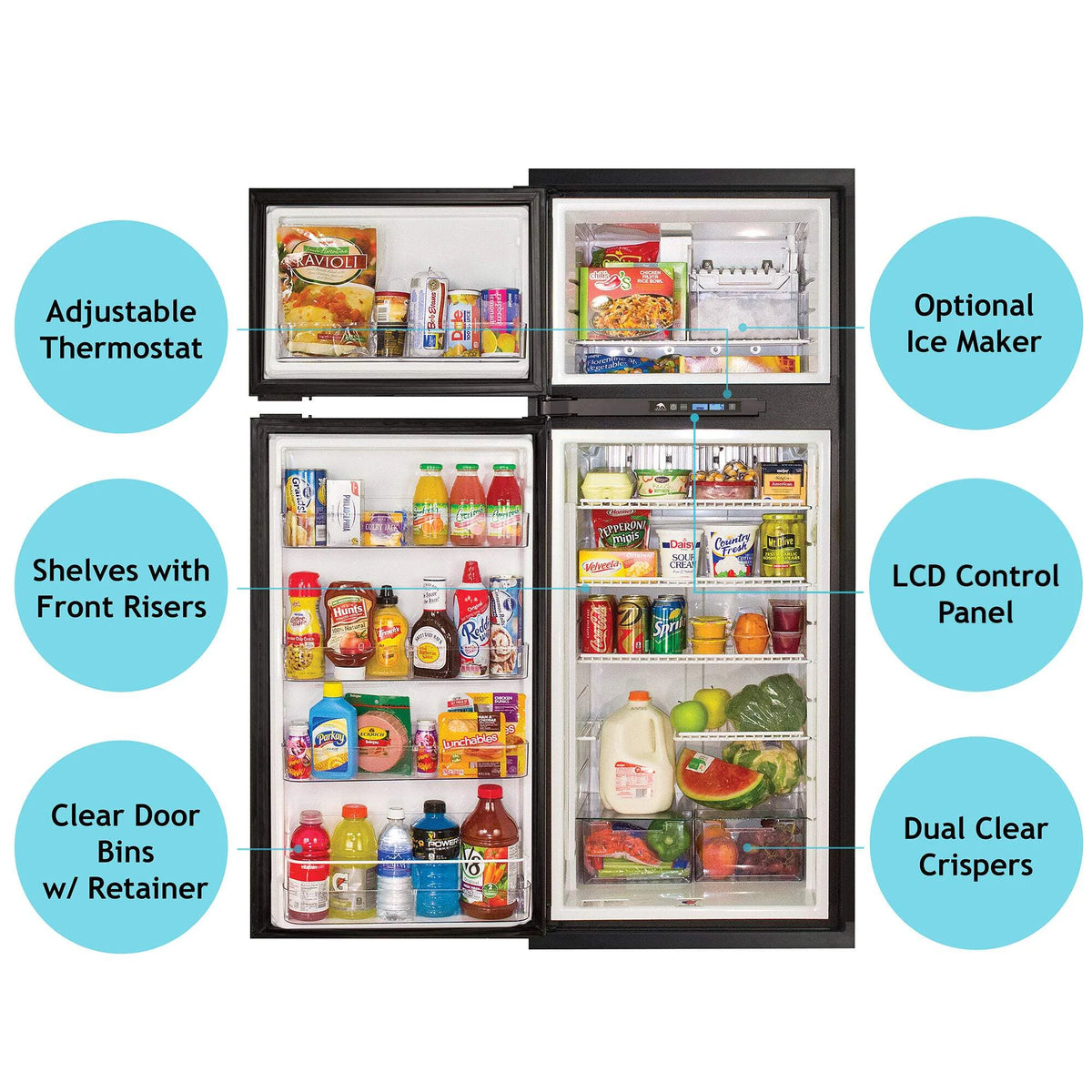 REFRIGERATORS & ICE MAKERS RV
