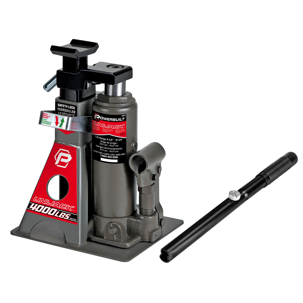 Powerbuilt 4000 Lb  (2 Ton) Unijack - 620470