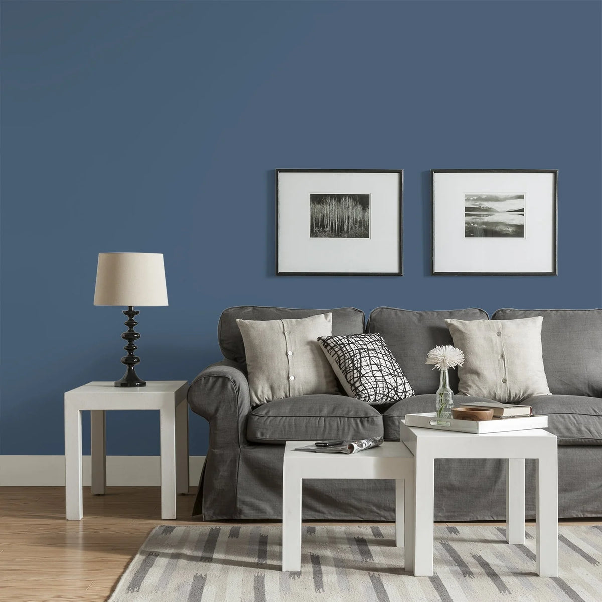 Glidden Spred Grab-N-Go Interior Wall Paint, Blue Fjord, Eggshell, 1 Gallon