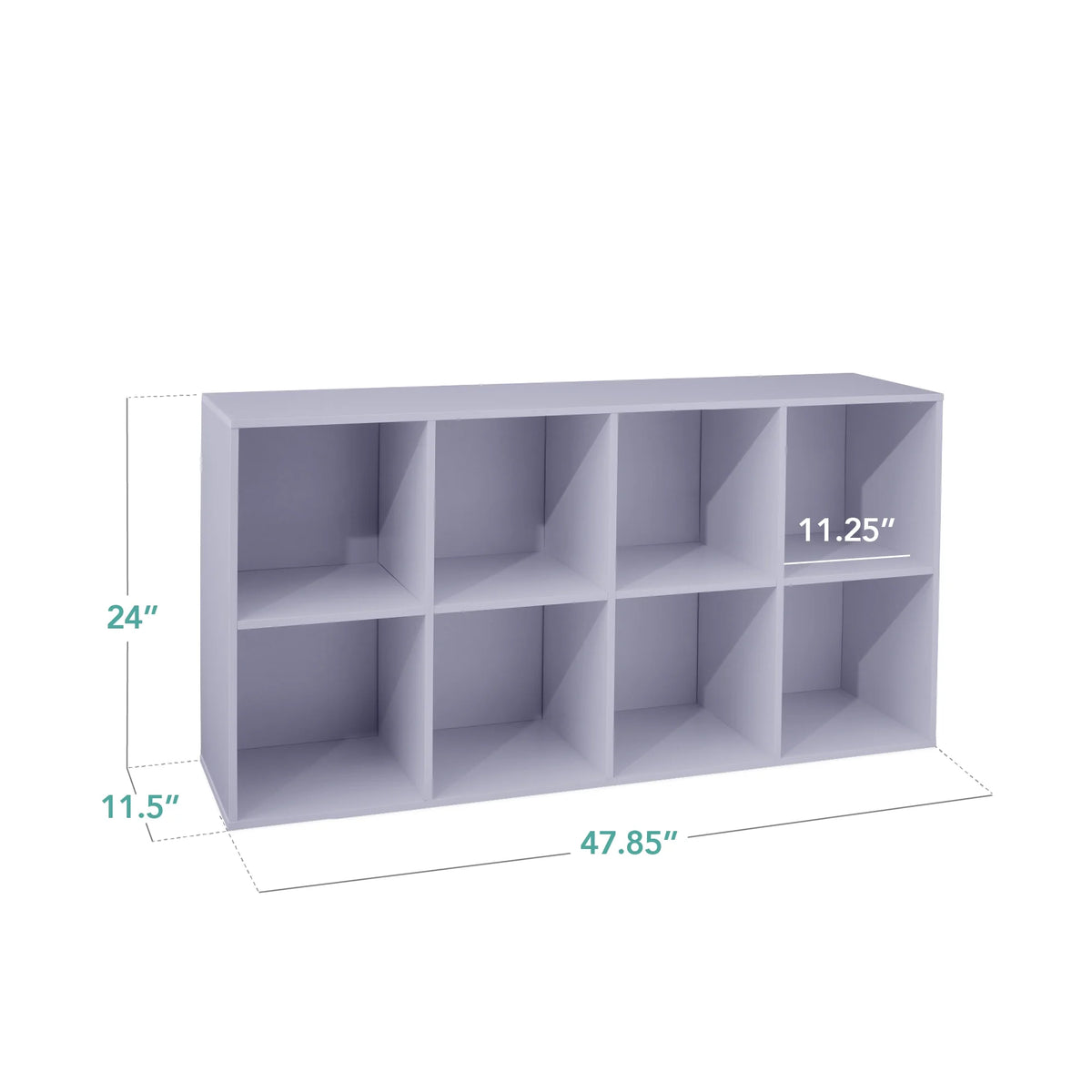 Best Choice Products 8-Cube Bookshelf, 11in Display Storage System, Organizer w/ Removable Back Panels - Black