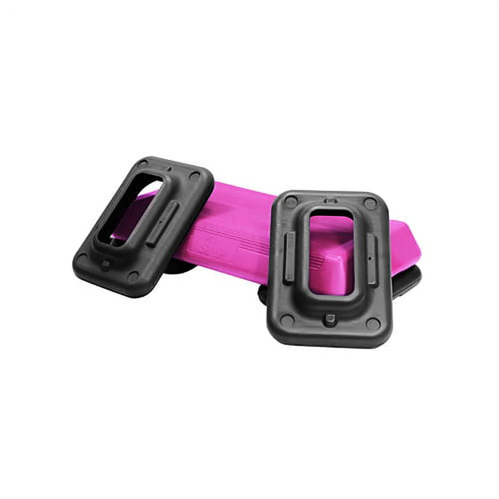 The Step Circuit Size Platform with Four (4) Freestyle Risers - Pink