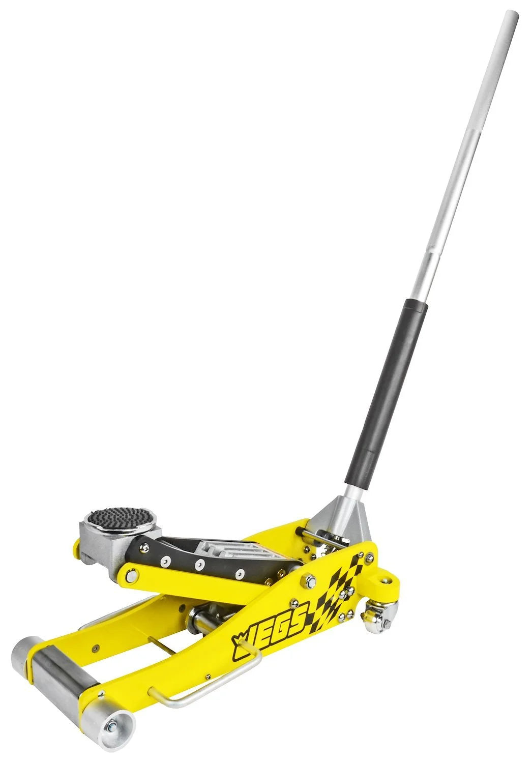 JEGS 80077 Professional Low-Profile Aluminum Floor Jack 3-Ton Low-Profile: 3 1/2