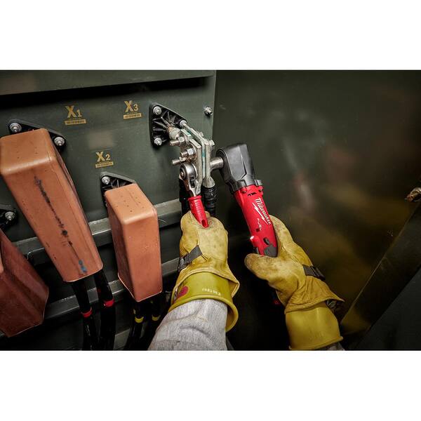 M12 FUEL 12V Lithium-Ion Brushless Cordless 3/8 in. and 1/2 in. Right Angle Impact Wrenches Set (2-Tool)