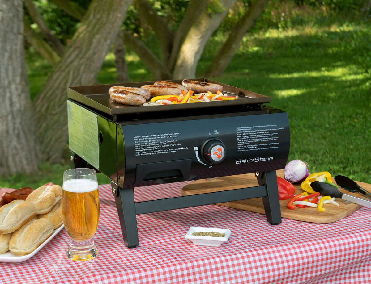 BakerStone Basics Series Portable Gas Pizza Oven and Griddle Combo