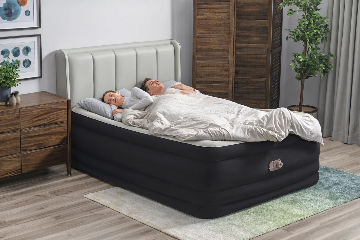 Bestway Tritech Air Mattress Queen 24" with Built-in AC Pump Included