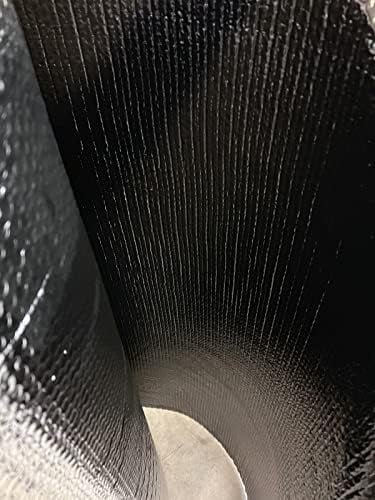 Reflective Black / Silver FOIL Double Bubble Foil Insulation Roll 4X50 200SF R8