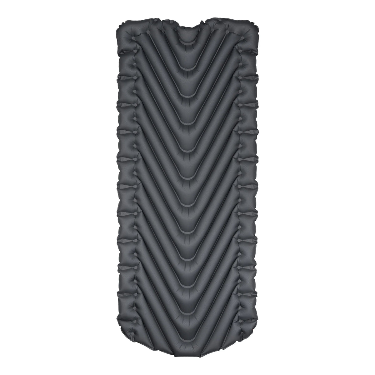 Klymit Insulated Static V Luxe Outdoor Camping Sleeping Pad, Red