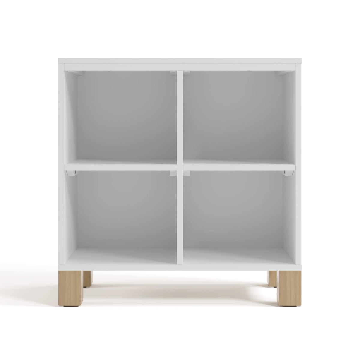 Storkcraft California Cube Organizer Children's Bookcase, Blush with Driftwood