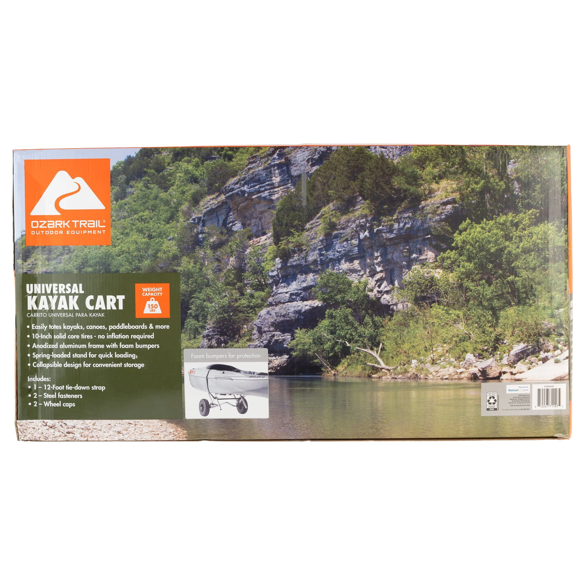 Ozark Trail Kayak & Paddle Board Cart