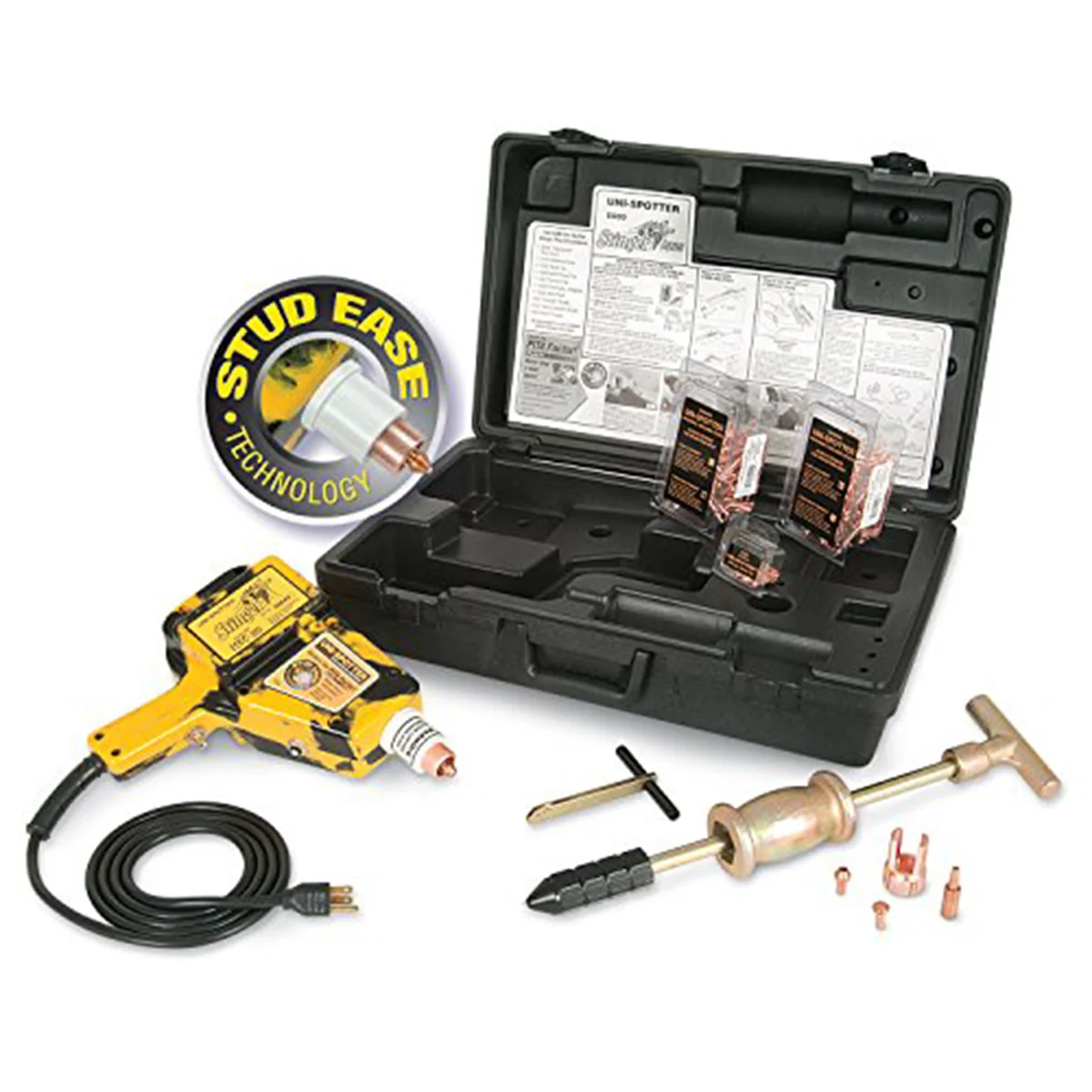 H & S Auto Shot 5500 Uni-Spotter Stinger Plus Stud Starter Welding Kit