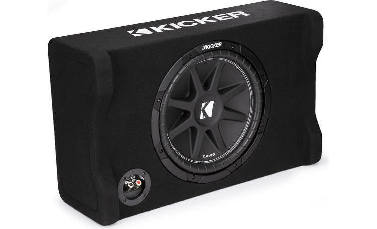 Kicker 48CDF124 Comp 12" Down-Firing Loaded Subwoofer Enclosure