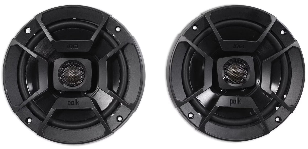 POLK AUDIO? DB 652 6.5" 200W DB+ SERIES 2 FULL-RANGE CAR/MARINE COAXIAL SPEAKERS