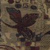 International Caravan Papasan Stool with Jacquard Chenille Cushion