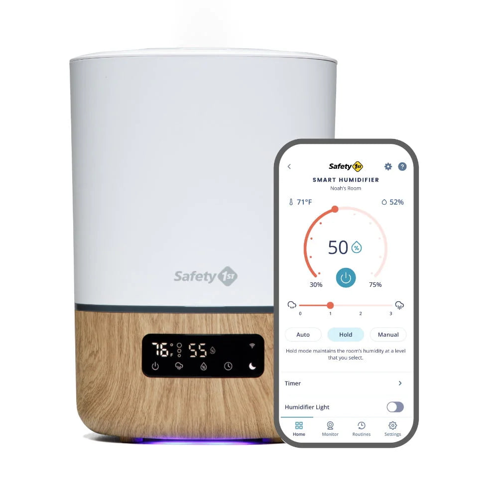 Safety 1???Smart Humidifier, Natural with White