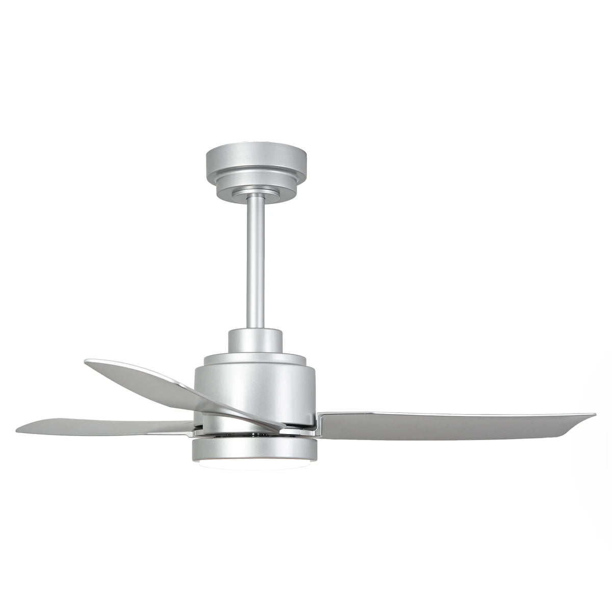42" Modern Gold Dimmable Ceiling Fan DC Motor Indoor 3-blade LED Ceiling Fan with Remote