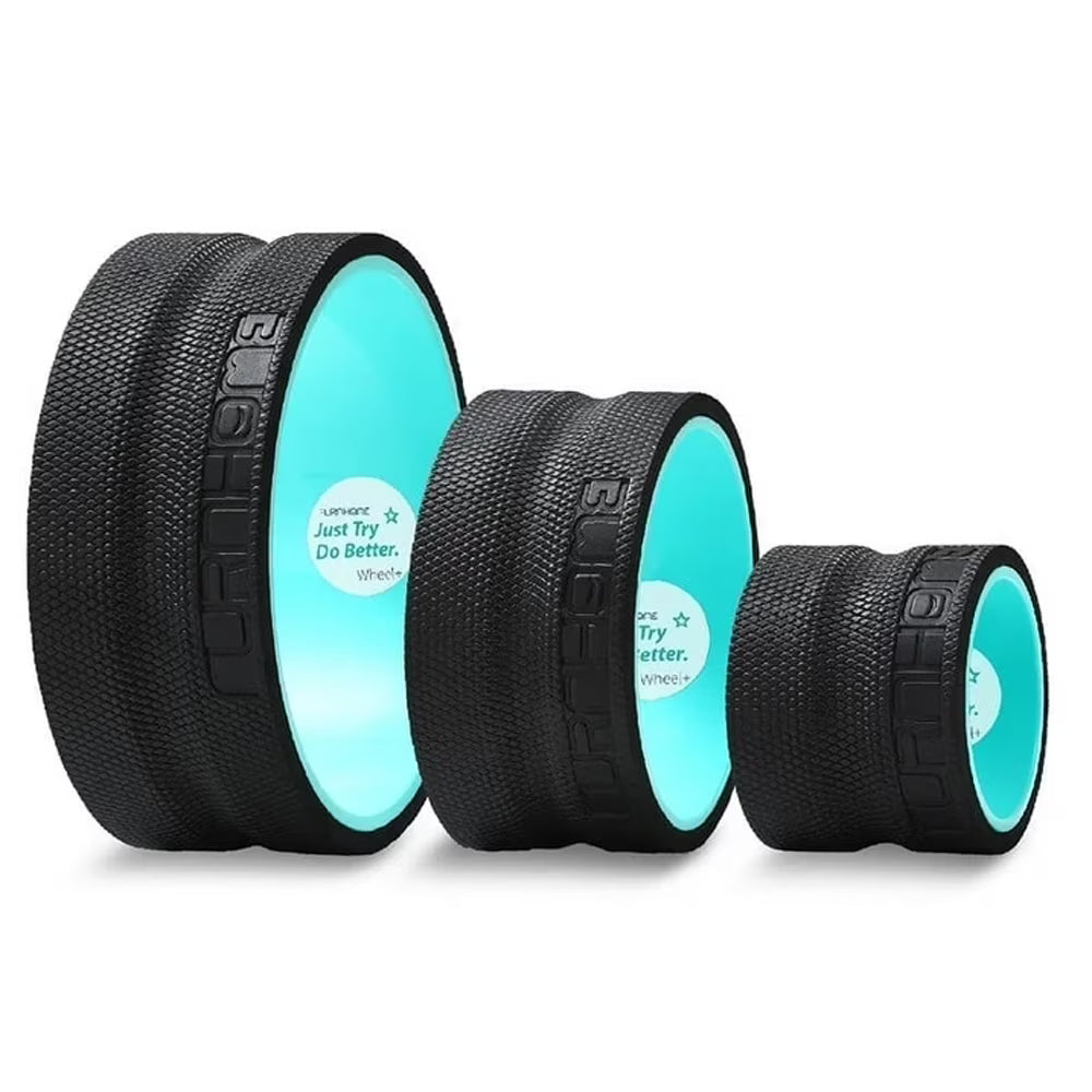 Furnhome Yoga Wheel, Chirp Wheel for Deep Tissue Massage, Yoga Back Roller  (3-pack)