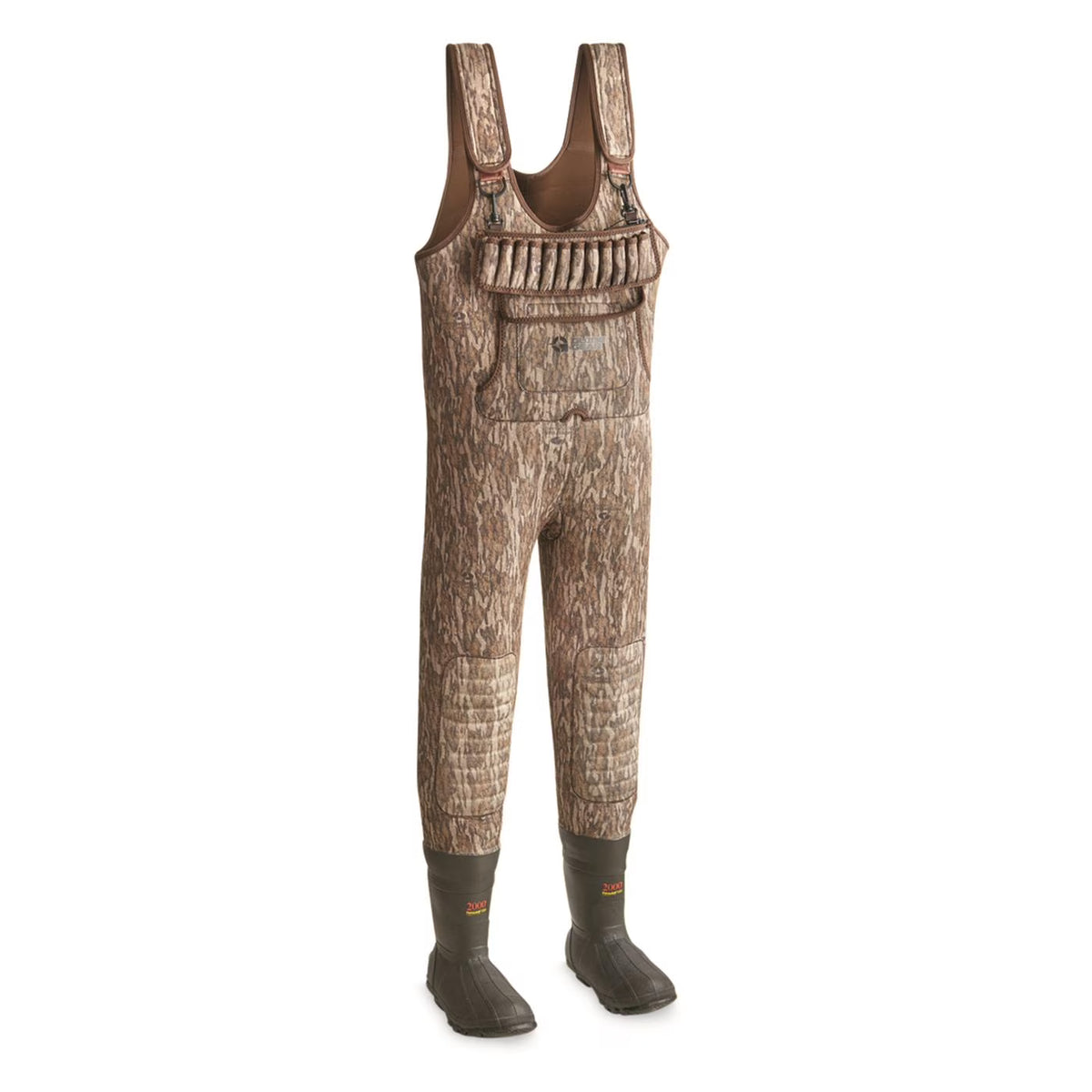 Guide Gear Men's Extreme Insulated Chest Waders, 2,000 Gram, Stout Sizes Realtree Max-7 10D     (Medium)
