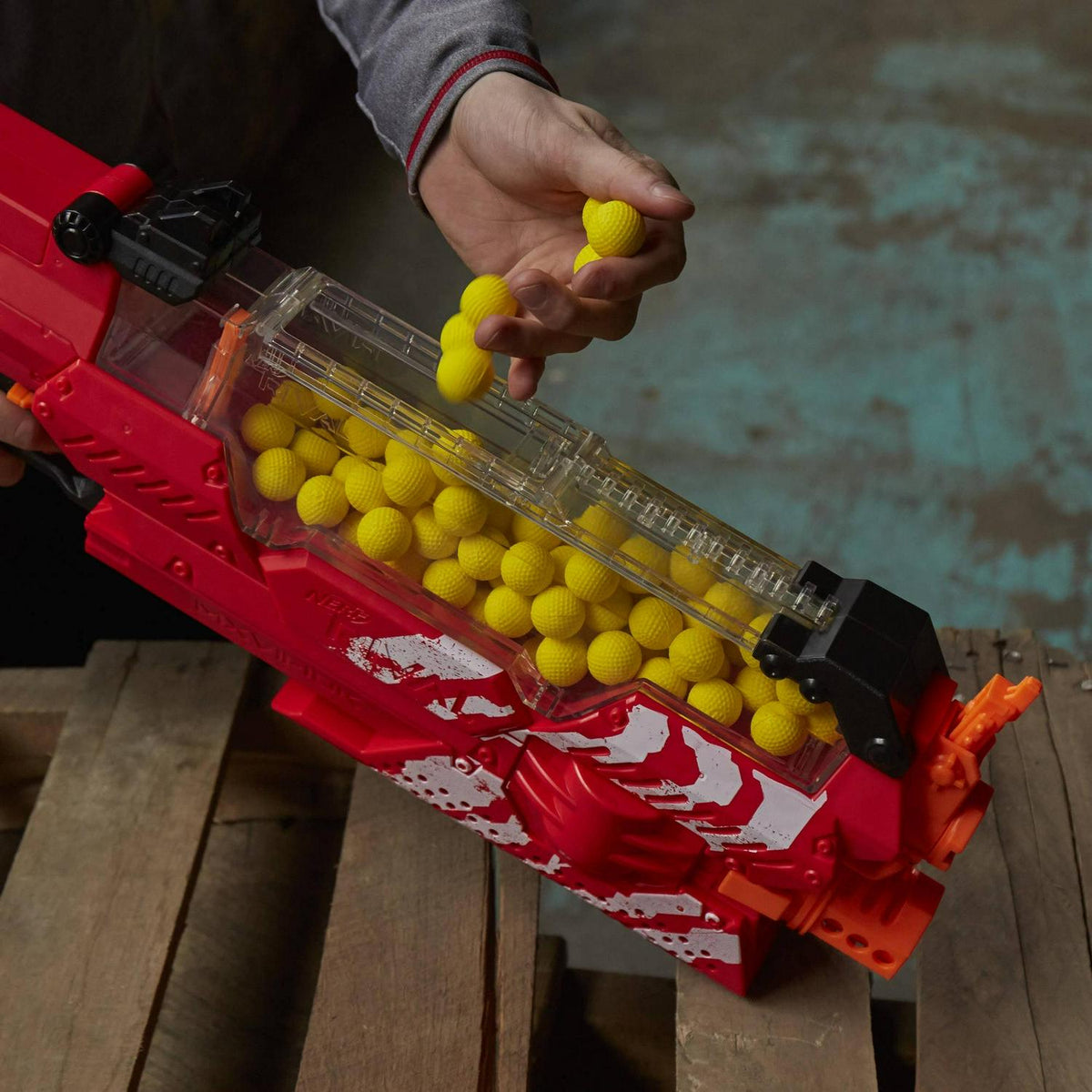 Nerf Rival Nemesis MXVII-10K. Red