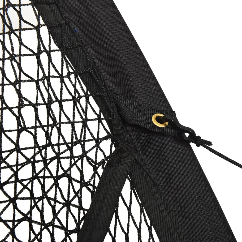 vidaXL Baseball Batting Cage Net Black 236.2"x157.5"x98.4" Polyester
