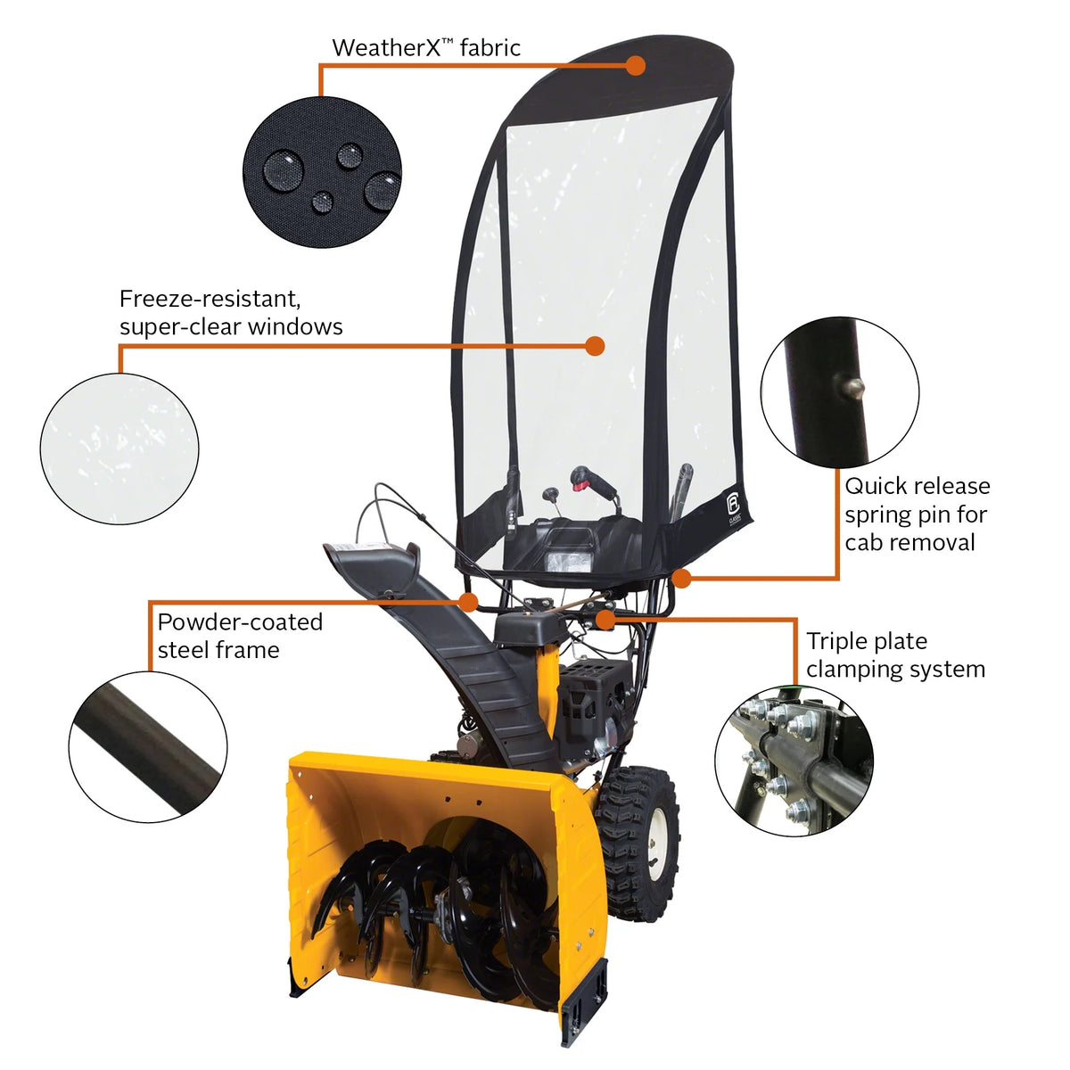 Classic Accessories Universal SL Snow Thrower Cab