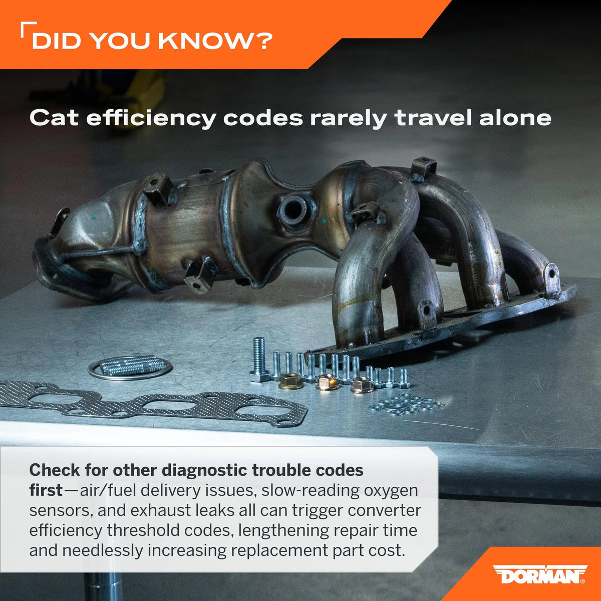 Dorman 674-149 Catalytic Converter with Integrated Exhaust Manifold for Specific Nissan Models, Natural