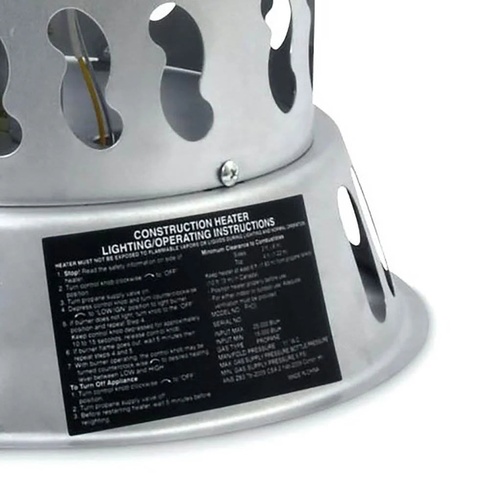 Mr. Heater 25,000 BTU Convention Outdoor Liquid Propane Space Heater