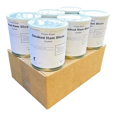 Future Essential Smoked Ham Slices Canned Meat for Long Term Storage Food- 1 Can