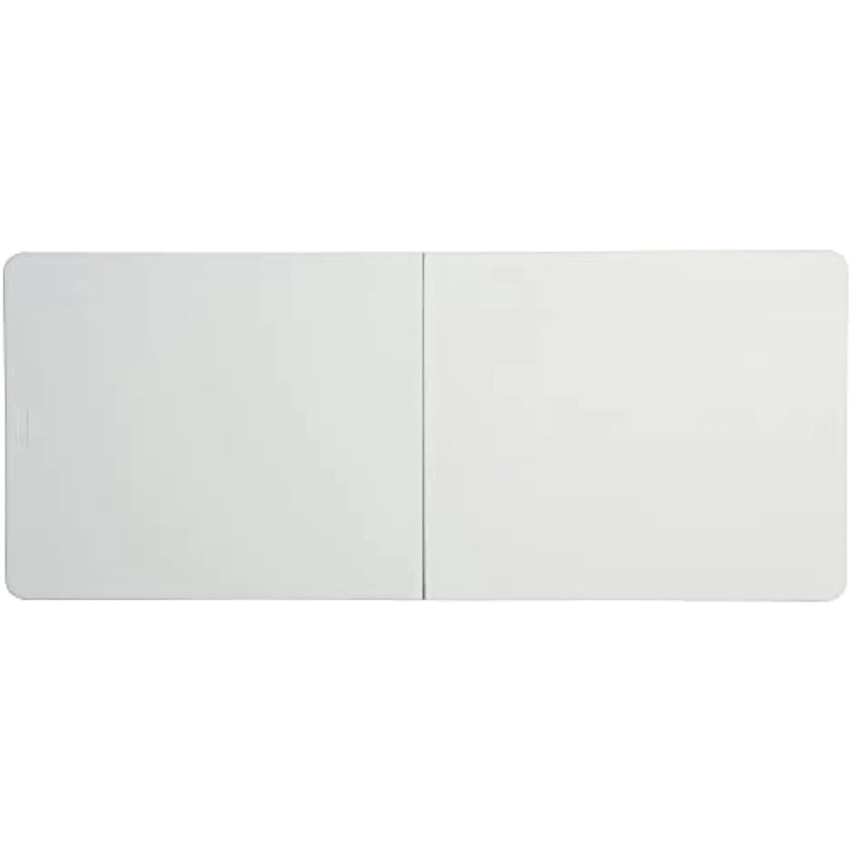 Lifetime Essential 6 Ft. x 30 In. White Granite Fold-In-Half Table 80333