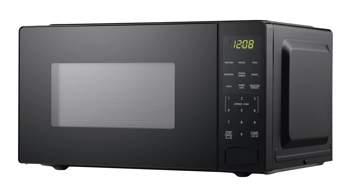 Mainstays 1.1 cu. ft. Countertop Microwave Oven, 1000 Watts, Black, New