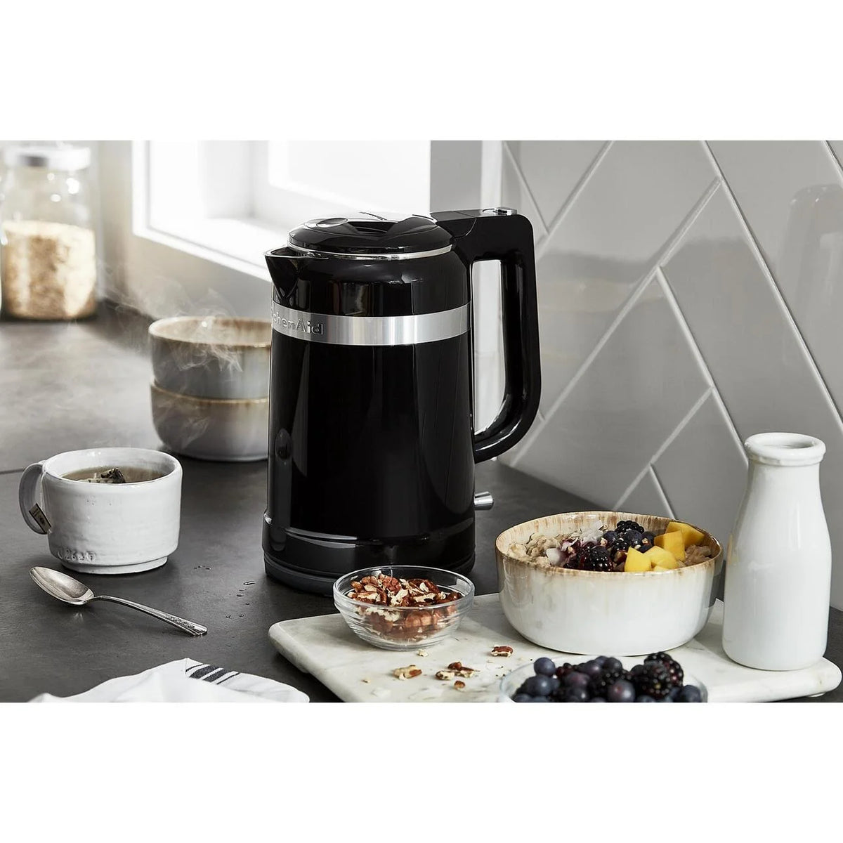 KitchenAid 1.5 Liter Electric Kettle with dual-wall insulation - KEK1565