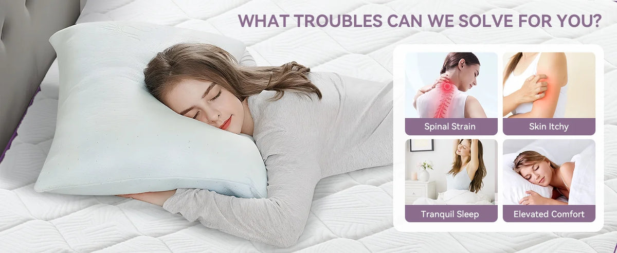Mattress Twin, 12 Inch Medium Firm Twin Size Mattress in a Box, Hybrid Mattresses with Gel Memory Foam and Pocket Springs for Motion Isolation & Pressure Relief, Strong Edge Support