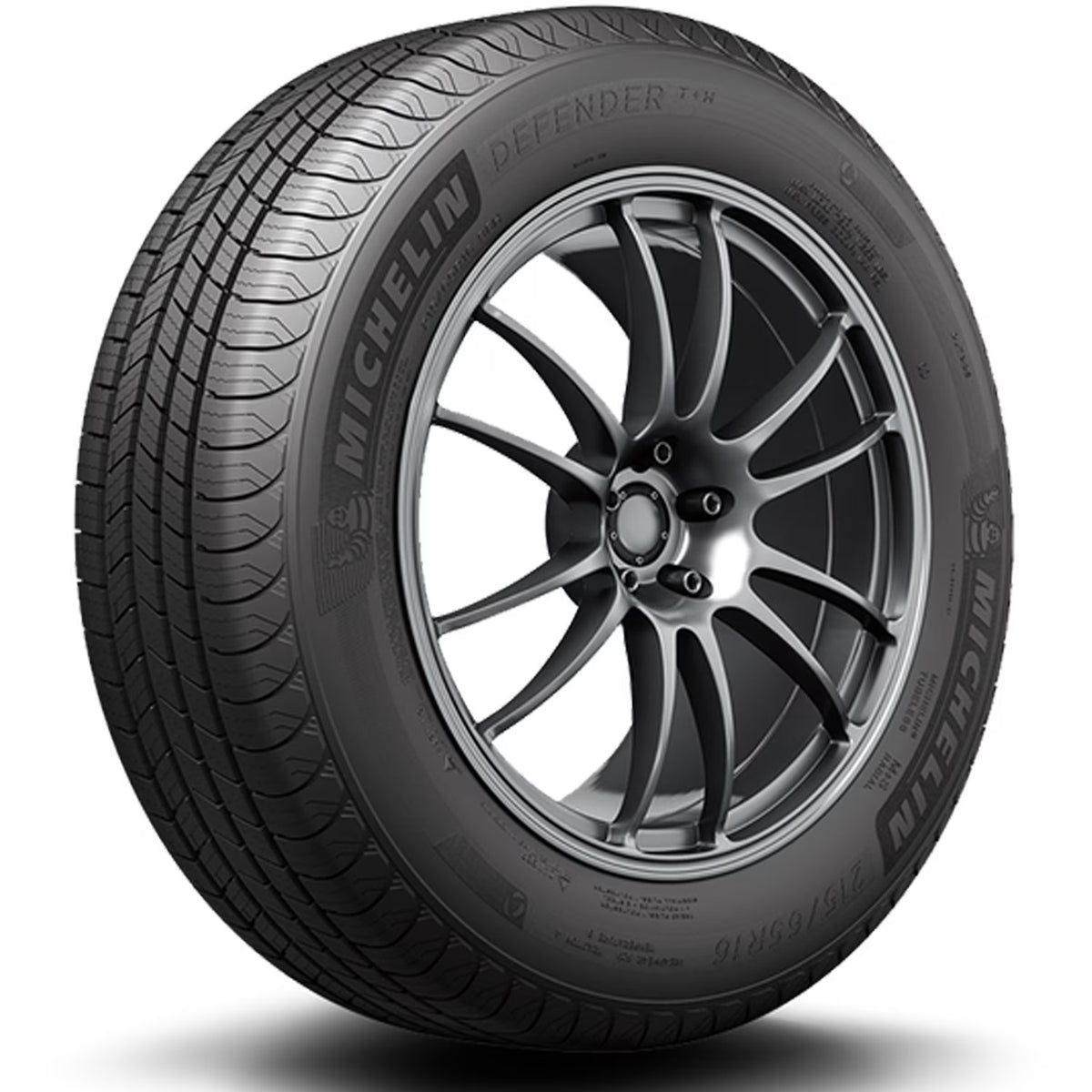 Michelin Defender T + H All-Season 195/60R15 88H Tire Fits: 2005 Honda Civic Reverb, 2004-08 Nissan Sentra Base