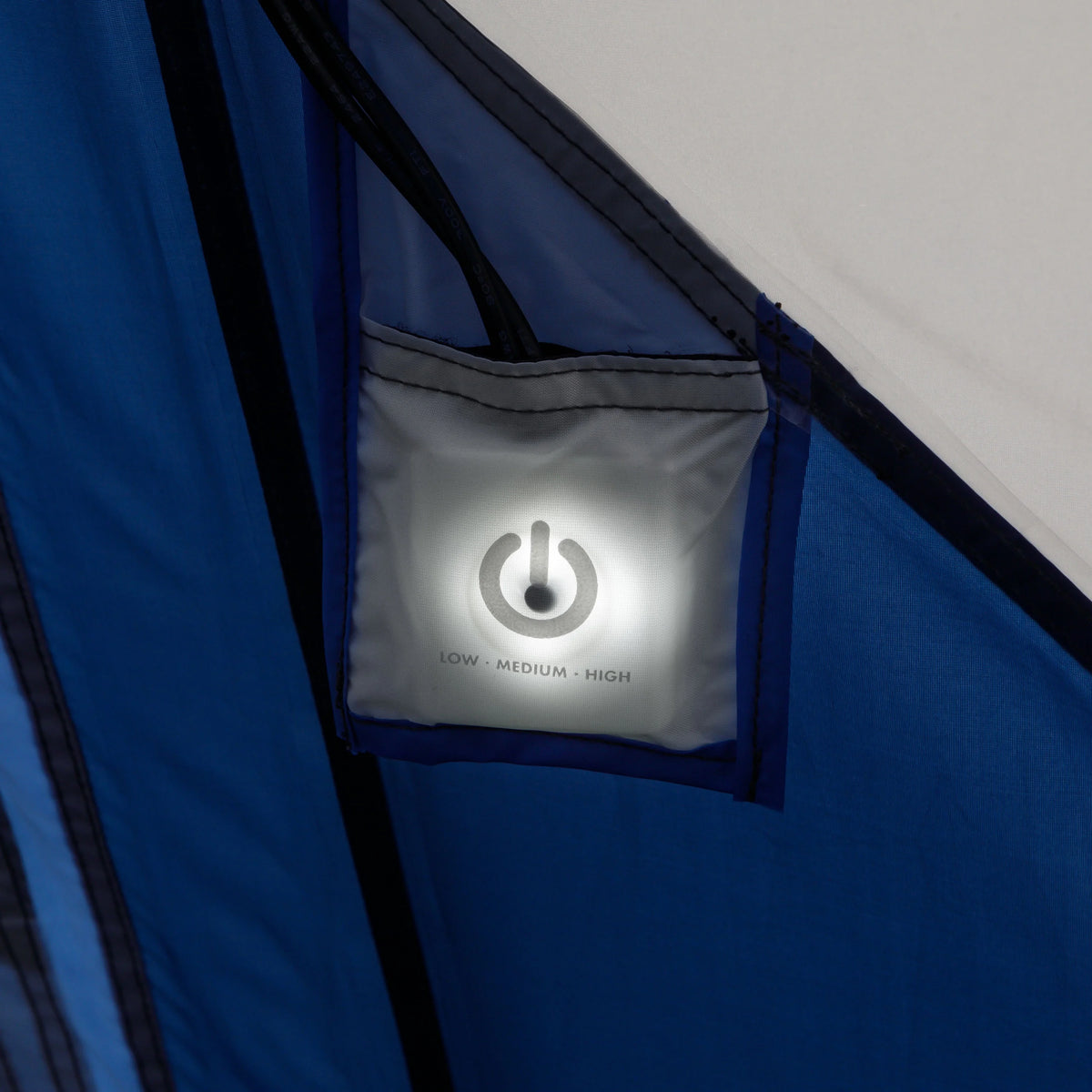 Ozark Trail 8' x 7' 4-Person Instant Cabin Tent with LED Lighted Hub, 19 lbs