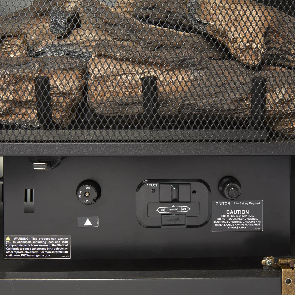 Duluth Forge Dual Fuel Ventless Gas Fireplace With Mantel - 32,000 BTU, T-Stat. Control, Auburn Cherry Finish - Model# DFS-400T-2AC
