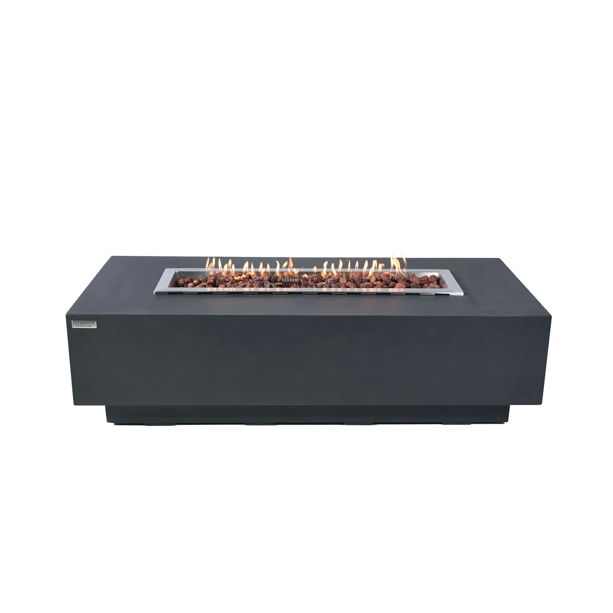 Elementi Granville Concrete Outdoor 45,000 BTU Natural Gas Fire Pit Table