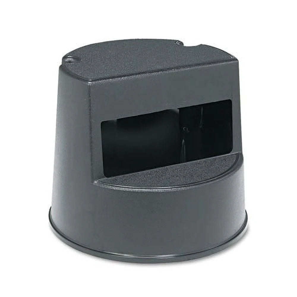 Rubbermaid FG252300BLA Black Mobile 2-Step 13 Stepstool"