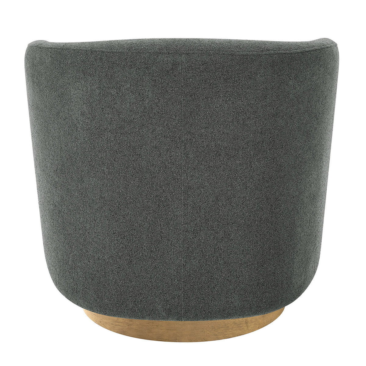 Henredon Murphy Swivel Boucle Chair, Gray