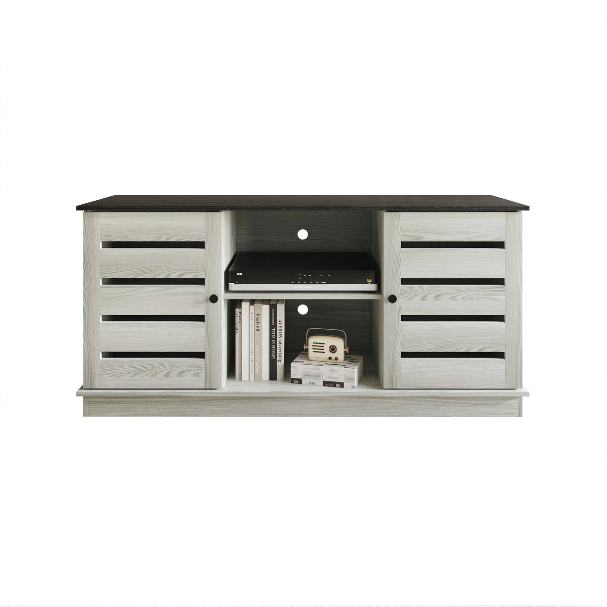 Castle Place Vintage TV Stand Console for TVs up to 50", Blue