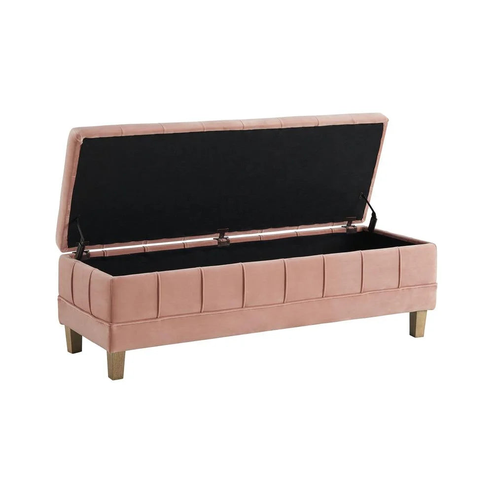 Picket House Furnishings Jude Tufted Storage Ottoman