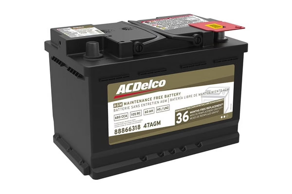 ACDelco Genuine Battery Group Size" 47, Top Post