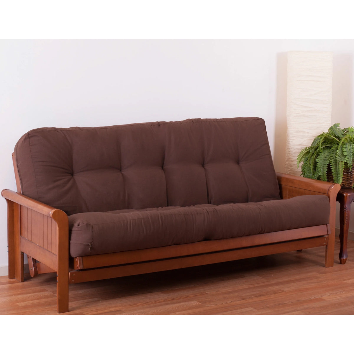 Blazing Needles Renewal 10-inch Twill Full-size Futon Mattress - Sage - Sage