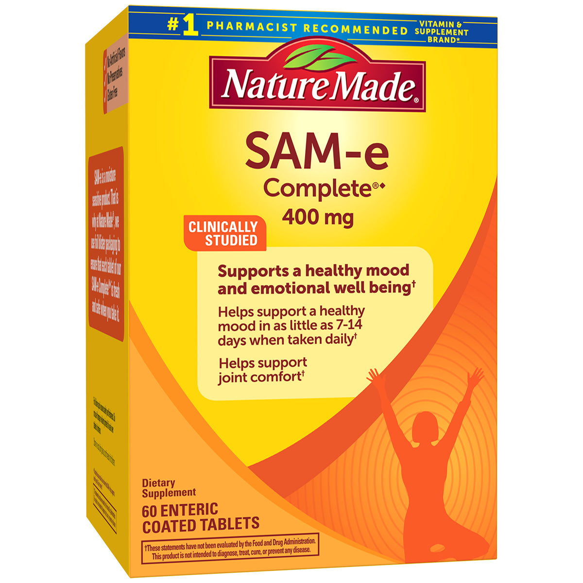 Nature Made SAM-e Complete 400 mg., 60 Tablets