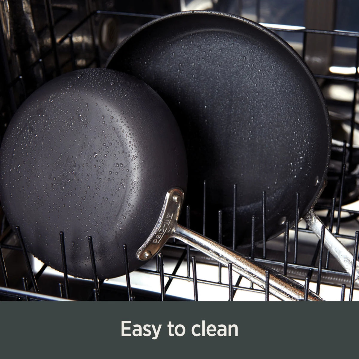 All-Clad Essentials Hard Anodized Nonstick Cookware Set, 10 piece